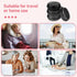 4PCS Portable Medicine Pills Case Small Pill Box Cute Medicine Case Compact Portable Pocket Purse Storage Container Earplug Bag Round Holder Bottl...