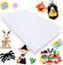 Jtnohx Felt for Crafts, 16 Pcs Felt Fabric, 7"×11.3" Stiff Felt Sheets, Craft Felt Square for for Sewing (White)...