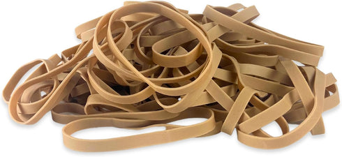 Upgrade Office Supply UPG22964PK2 Rubber Bands, Size #64 (3-1/2" x 1/4"), 4 oz. Boxes (2 Pack) Box, Natural Crepe, Made in USA...