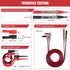 AstroAI 8Pcs Multimeter Test Leads Set with Alligator Clips, Plunger Test Mini Hooks and Test Probes 1000V 10A CAT III & CAT IV 600V for Fluke, KA...