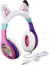 eKids Gabbys Dollhouse Headphones for Kids, Wired Headphones for School, Home or Travel, Tangle Free Toddler Headphones with Volume Control, 3.5mm...