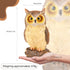 Owl Garden Decor for Outdoor Yard Resin Vividly Figurine Owl Sculpture for Home 7.3 x 3.9X 3.2 inches...
