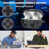 RFUNGUANGO case for Sony WF-1000XM5 with Keychain/Cleaning Tool, Soft Silicone Protective Case, Gaming Console Theme Protective Case (for Sony WF1...