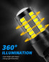 Yorkim 7440 Led Bulb Bright White Lights, T20 Led Bulb, 7443 7441 Led Bulbs, W21W Lights, 7444 Bulbs for reverse/backup/brake light - 5730 33 SMD ...
