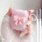 Cute AirPods 2/1 Generation Clear Case, Girly 3D Bow Design Soft TPU Protective Shockproof Kawaii Apple iPod 2nd/1st Generation Cover with Cleaner...