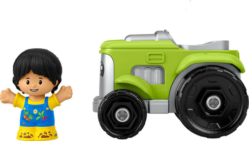 Fisher-Price Little People Toddler Toy Tractor and Farmer Character Figure for Preschool Pretend Play Kids Ages 1+ Years...