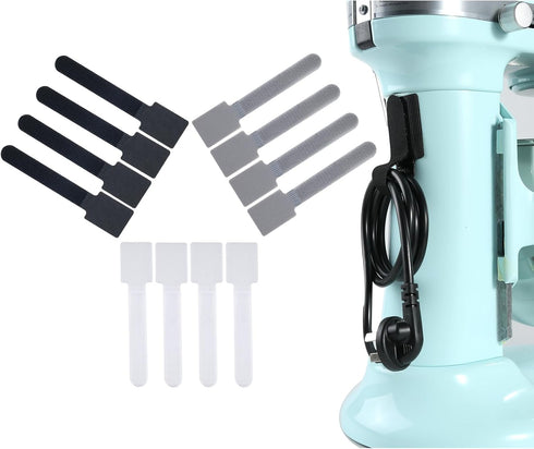 Cord Organizer - Stick On Cord Holder& Cable Keeper for Appliances - Perfect Kitchen Aids Gadgets& New Home Gift...
