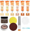 DEWEL Furniture Repair Kit Wood Filler, 6 Colors Peach Series Wood Floor Repair Kit, Filler Furniture Paint, Wood Putty & Wood Polish Repair Wood ...