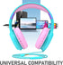 FosPower Kids Headphones (Safe Volume Limit 85 dB), Childrens Headphones Over The Ear with Built-in Mic, 3.5mm Tangle-Free Cable for Boys/Girls/Sc...