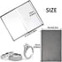 SEVENWELL 2pcs Jewelry Polishing Cleaning Cloth Large 10'' x 12'' for Sterling Silver Jewelry Gold, Diamond, Platinum, Precious Stones, Coins (Gra...