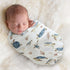 LifeTree Baby Swaddle Blanket, 70% Viscose from Bamboo and 30% Cotton Muslin Swaddles Blankets Boys Girls, Sea Turtle Swaddling Wrap Receiving Bla...