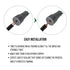 GKOLED 30PCS AWG #22-8 Waterproof Wire Connectors, Silicone Filled Outdoor Electrical Screw Terminals, Wire Splice Connector for LED Landscape Lig...
