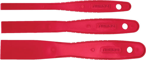 ALLWAY SD3 3-Piece Celcon Plastic Detail Putty Knife Set, 3/8", 5/8", 1"...