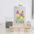 4 Pcs 9.4 Inch Mini Wood Easel, Tabletop Easel Stand for Painting, Canvases, Art, and Crafts...