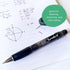 SAKURA SumoGrip Pencil with Comfort Grip - 0.7 mm Ergonomic Mechanical Pencil - Clear Gray - 3 Pack...