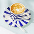 Set of 6 Premium White Porcelain Coffee Spoons for Espresso, Tea, Sauces, and Desserts...