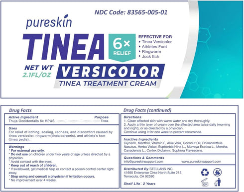 Tinea Versicolor Treatment Antifungal Cream: Extra Strength Natural Anti Fungal Anti Itch - for Tinea Versicolor Ringworm Athlete's Foot Jock Itch...