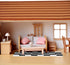 NUOBESTY 18Pcs Dollhouse Floor Sheet Mini Floorboard Wood Dollhouse Flooring Decoration Doll House Furniture Accessories...