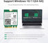 WiFi 6E AX210 NGW Wireless Card M.2 2230/NGFF WiFi 6E Laptop Module with Bluetooth 5.3, 5400Mbps Tri-Band AX210 WiFi Chip Adapter, Ultra-Low Laten...