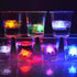 LED Ice Cube Shape Lights Liquid Sensor Glowing Light up Ice Cubes for Drinks Bar Party Wedding Decorations(12Pcs)...