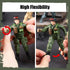 3 otters 13PCS Army Men Toy Set, Military Action Figures with Weapons Special Force Soldiers Riding on Armored Vehicle for Kids Birthday Gift...