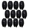 12 Pcs Black Corner Post Electric Fence Insulator for Poly Wire...