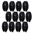 12 Pcs Black Corner Post Electric Fence Insulator for Poly Wire...