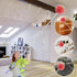 Cobweb Duster with Extension Pole, 59" Adjustable Stainless Steel Pole, Washable Duster with Medium-Stiff Bristles for Ceiling Fan, High Ceilings,...
