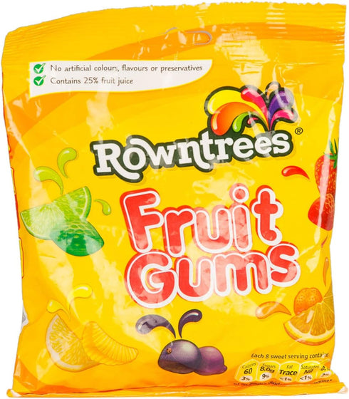Nestle Rowntree Fruit Gums Bag 150 Gram...