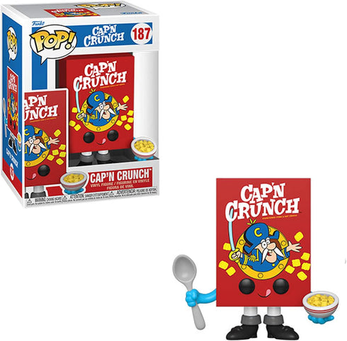 Funko Pop! Vinyl: Quaker - Cap'N Crunch Cereal Box...