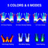 LED Gloves,LED Finger Gloves,Finger Light Gloves,LED Gloves for Kids Gifts,The Toys for 3-8 Year Old Boys Girls,Light Up Gloves have 5 Color/6 Mod...