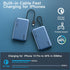 Portable Charger, 10000mAh 20W PD Fast Charging High-Capacity External Wireless Magnetic Power Bank, USB-C/A in&Out Battery Pack for iPhone 14/13/...