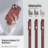 for iPhone 15 Plus Case 6.7” - Matte Maroon for iPhone 15 Plus Phone Cases, Strong Magnetic Compatible with MagSafe, Military Grade Drop Protectio...