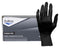 Proworks GL-N145FL 5 mil Powder-Free Nitrile Exam Disposable Gloves, Medical Grade, Black, Large, Box of 100...