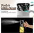 Glass Olive Oil Dispenser Bottle & Oil Sprayer Bottle 2 In 1 for Kitchen Cooking, Auto Flip Cap, 18oz Black...