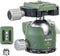 V1 DSLR Camera Tripod Ball Head 38MM, 360 Degree Swivel,U-Shaped Groove Design, for Canon Nikon Sony Olympus Panasonic DSLR Camera-Green...