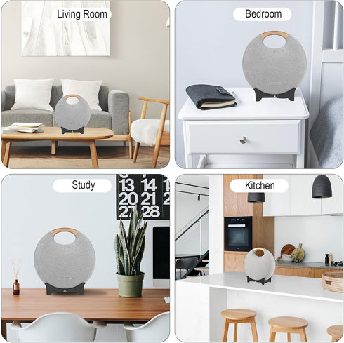 TXEsign Desktop Stand Speaker Holder for Harman Kardon Onyx Studio 6 and Onyx Studio 5 Bluetooth Speaker, Acrylic Table Stand Holder Speaker Anti-...