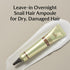 LA'DOR Snail Sleeping Hair Ampoule Serum - Intensive Overnight Leave-In Mask - Treatment for Frizzy Dry Damaged Thinning Hair Korean Haircare LADO...
