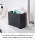 YAMAZAKI Home Tower Bathroom Storage Organizer Self-Draining Corner Shower Caddy For Shampoo Soap Or Cleaning Supplies, 6" - Abs Plastic -...