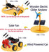 STEM 4 Set Solar Motor Kit,Electric Science Experiment Projects,Educational Building Electronic Car Kit for Kids,DIY STEM Toys for Boys and Girls...