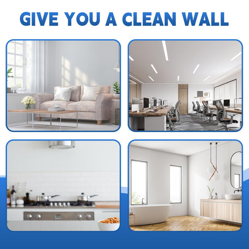 Drywall Repair Kit, Wall Spackle Repair Paste, Wall Mending Agent with Scraper Easy to Fill The Holes for Home Wall, Plaster Dent Repair...