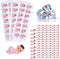 My Water Broke Baby Shower Game with 100 Mini Plastic Babies, 3 Ice Cube Trays, for Party Decorations Baby Shower Games (Pink)...