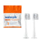 Waterpik Genuine Compact Replacement Brush Heads With Covers for Sonic-Fusion Flossing Toothbrush SFRB-2EW, 2 Count White...
