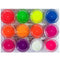 Neon Pigment Powder Set | 12 UV Blacklight Reactive Colors for Face Body Eyes Hair & Nails | Fluorescent Festival Makeup – Cruelty-Free | Hallowee...