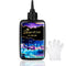 UV Activated Resin Hard 100g, Crystal Clear, Fast Curing, Transparent Solar Activated Glue for Jewelry Making, Crafts...