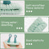 6Pcs Skincare Headbands Snail Spa Headband and Wristband Set Alien Headband Green Frog Face Wash Wristbands Cute Makeup Headband Hair Band for Was...
