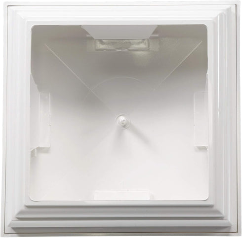 New England Vinyl PVC Plastic Fence Post Cap 4" x 4" (White)...