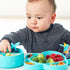 grabease Silicone Suction Plate for Baby & Toddler Self-Feeding, 6-Section Dish With Stay-Put Grip, BPA and Phthalates-Free, Dishwasher and Microw...