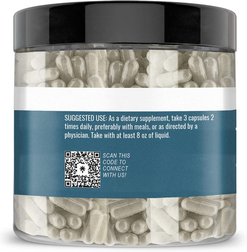Earthborn Elements Psyllium Husk 200 Capsules, Pure & Undiluted, No Additives...
