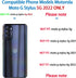Anloes Case for Motorola Moto G stylus 5G 2022, Defender Phone Case Heavy Duty Shockproof Dustproof Rugged Protective, 3 in 1 Bumper Cover Black(w...